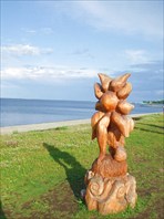 41 - деревянная скульптура